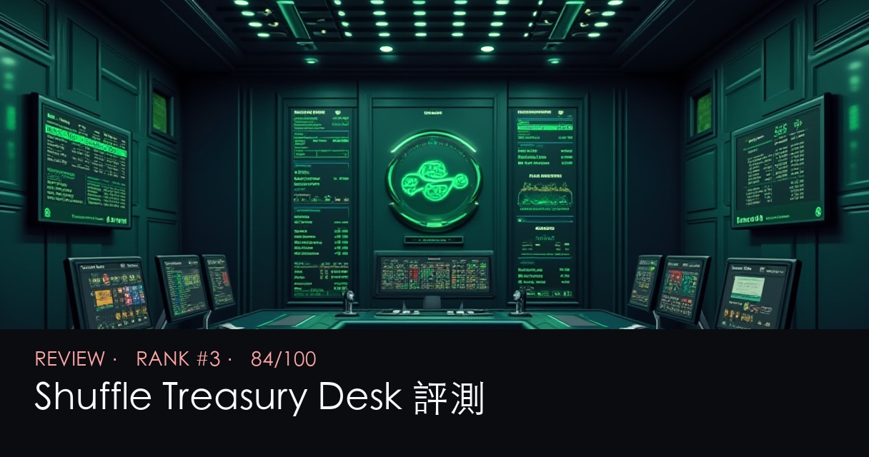 Shuffle Treasury Desk 評測縮圖
